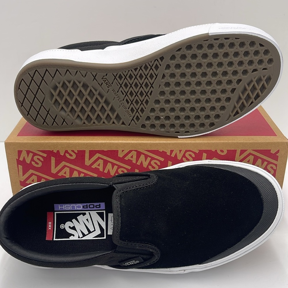 Vans WMNS Bmx Slip-On Black/Gray/White
VN0A5JIS9BG Sneakers - Picture 3 of 16